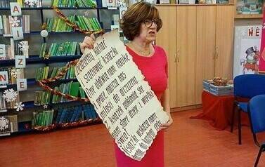 Pasowanie na czytelnika Biblioteki Publicznej w Mikołajkach Pomorskich 3