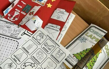 Christmas Lapbook 16