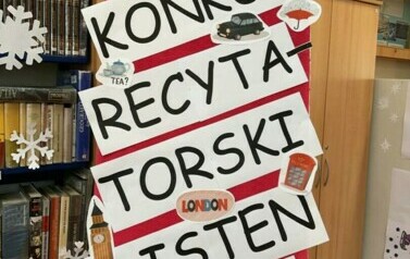Konkurs recytatorski w języku angielskim 1