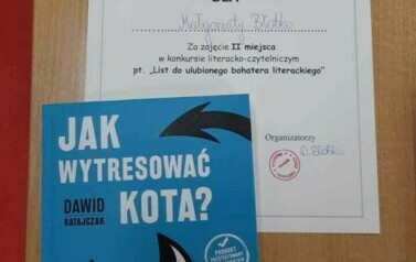 Konkurs literacki pt. &nbsp;List do bohatera literackiego 5