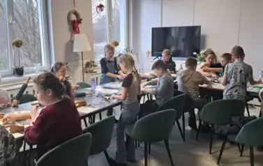 Warsztaty z Klubem Seniora &nbsp;Pozytywka &nbsp;w Mikołajkach Pomorskich. 7