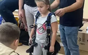 Odwiedziny Technik&oacute;w z EKO-WIATR BIS w naszej szkole! 13