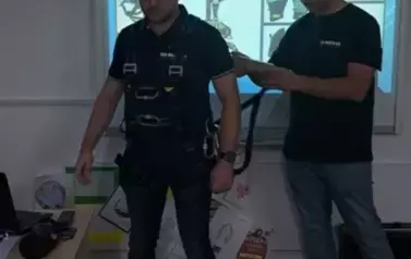 Odwiedziny Technik&oacute;w z EKO-WIATR BIS w naszej szkole! 19