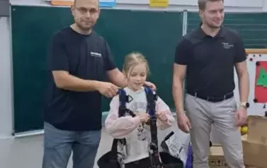 Odwiedziny Technik&oacute;w z EKO-WIATR BIS w naszej szkole! 22