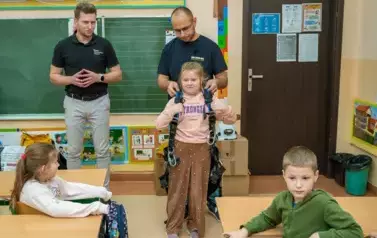 Odwiedziny Technik&oacute;w z EKO-WIATR BIS w naszej szkole! 31