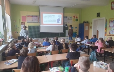 Prezentacja ,,Znaku Rodła&rdquo; przez VIb 1
