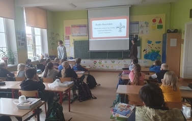 Prezentacja ,,Znaku Rodła&rdquo; przez VIb 3