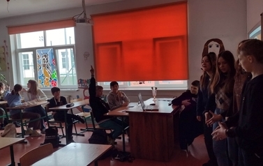 Znak Rodła kandydatem na patrona naszej szkoły &ndash; sprawozdanie klasy 8c 4