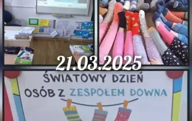 Obchody Światowego Dnia Os&oacute;b z Zespołem Downa w naszej szkole 13