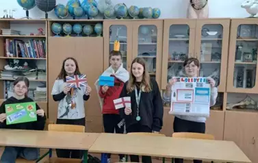 6a i 6b w Londynie i Paryżu na lekcjii geografii 5