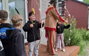Klasy I na indiańskiej wyprawie w Drzewinie! 28