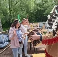 Klasy I na indiańskiej wyprawie w Drzewinie! 41