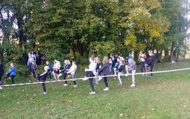 Sztafetowe biegi przełajowe - Igrzyska Dzieci i Młodzieży Szkolnej - powiatowe 2