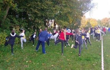 Sztafetowe biegi przełajowe - Igrzyska Dzieci i Młodzieży Szkolnej - powiatowe 4