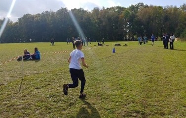 Sztafetowe biegi przełajowe - Igrzyska Dzieci i Młodzieży Szkolnej - powiatowe 32