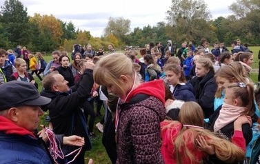 Sztafetowe biegi przełajowe - Igrzyska Dzieci i Młodzieży Szkolnej - powiatowe 50