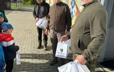 Spotkanie klas pierwszych z Kołem Łowieckim &bdquo;Cyranka&rdquo;, Kołem Łowieckim &bdquo;Bażant&rdquo; oraz sokolnikami 6