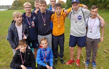 Sztafetowe biegi przełajowe - Igrzyska Dzieci i Młodzieży Szkolnej - powiatowe 63