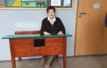 Nauczyciele ze Szkoły Podstawowej w Mikołajkach Pomorskich z wizytą w Olsztynie	 1