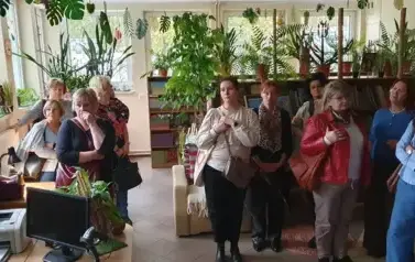 Nauczyciele ze Szkoły Podstawowej w Mikołajkach Pomorskich z wizytą w Olsztynie	 7
