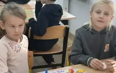 Popołudnie z grami planszowymi w klasach drugich 4