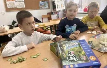 Popołudnie z grami planszowymi w klasach drugich 10