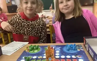 Popołudnie z grami planszowymi w klasach drugich 11