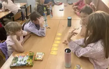 Popołudnie z grami planszowymi w klasach drugich 15
