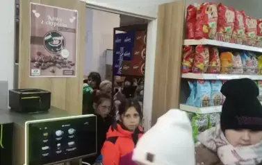 Wycieczka klas III do sklepu 6