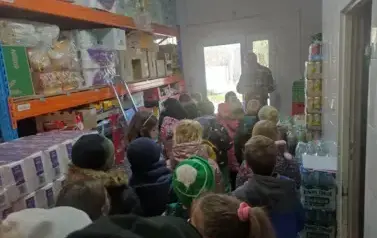 Wycieczka klas III do sklepu 9