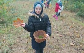 Plastyka w terenie- tworzenie prac z dar&oacute;w natury / zad.2/ 21
