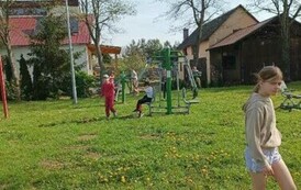 Zabawa w terenie klas II 5