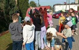 Zabawa w terenie klas II 13