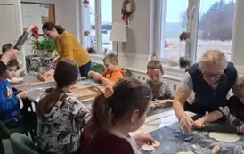 Warsztaty z Klubem Seniora &nbsp;Pozytywka &nbsp;w Mikołajkach Pomorskich. 5