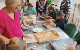 Warsztaty z Klubem Seniora &nbsp;Pozytywka &nbsp;w Mikołajkach Pomorskich. 19