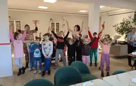 Warsztaty z Klubem Seniora &nbsp;Pozytywka &nbsp;w Mikołajkach Pomorskich. 24