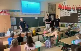Odwiedziny Technik&oacute;w z EKO-WIATR BIS w naszej szkole! 14