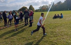 Sztafetowe biegi przełajowe - Igrzyska Dzieci i Młodzieży Szkolnej - powiatowe 35