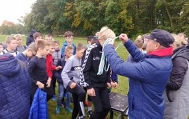 Sztafetowe biegi przełajowe - Igrzyska Dzieci i Młodzieży Szkolnej - powiatowe 42