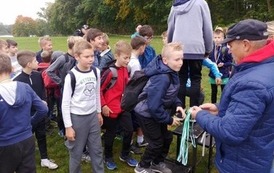 Sztafetowe biegi przełajowe - Igrzyska Dzieci i Młodzieży Szkolnej - powiatowe 45