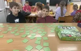 Popołudnie z grami planszowymi w klasach drugich 9