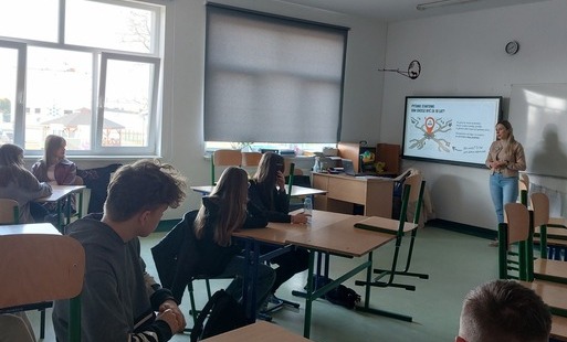 Spotkanie z doradcą zawodowym z Powiatowego Urzędu Pracy w Sztumie