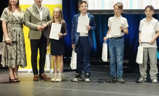 Gala wręczenia nagród- konkurs czytelniczy „Czytam, bo mogę – mogę, bo czytam”
