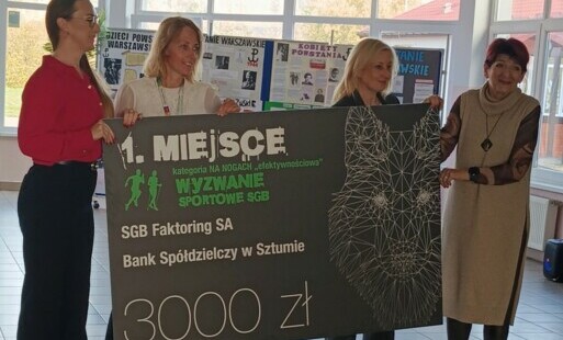 Zdjęcie do Prezent od Banku Sp&oacute;łdzielczego w Sztumie