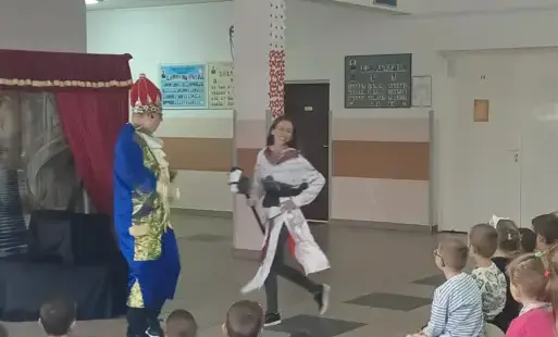 Przedstawienie teatralne połączone z pogadanką profilaktyczną