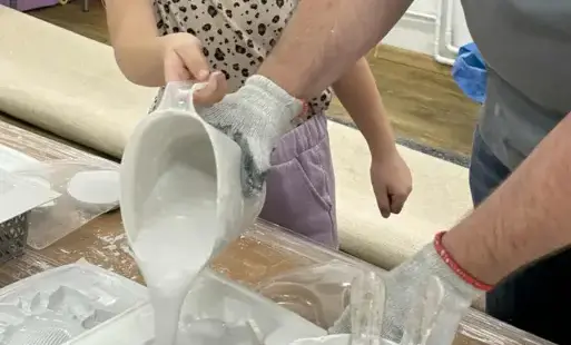 Kreatywne warsztaty z gipsu ceramicznego